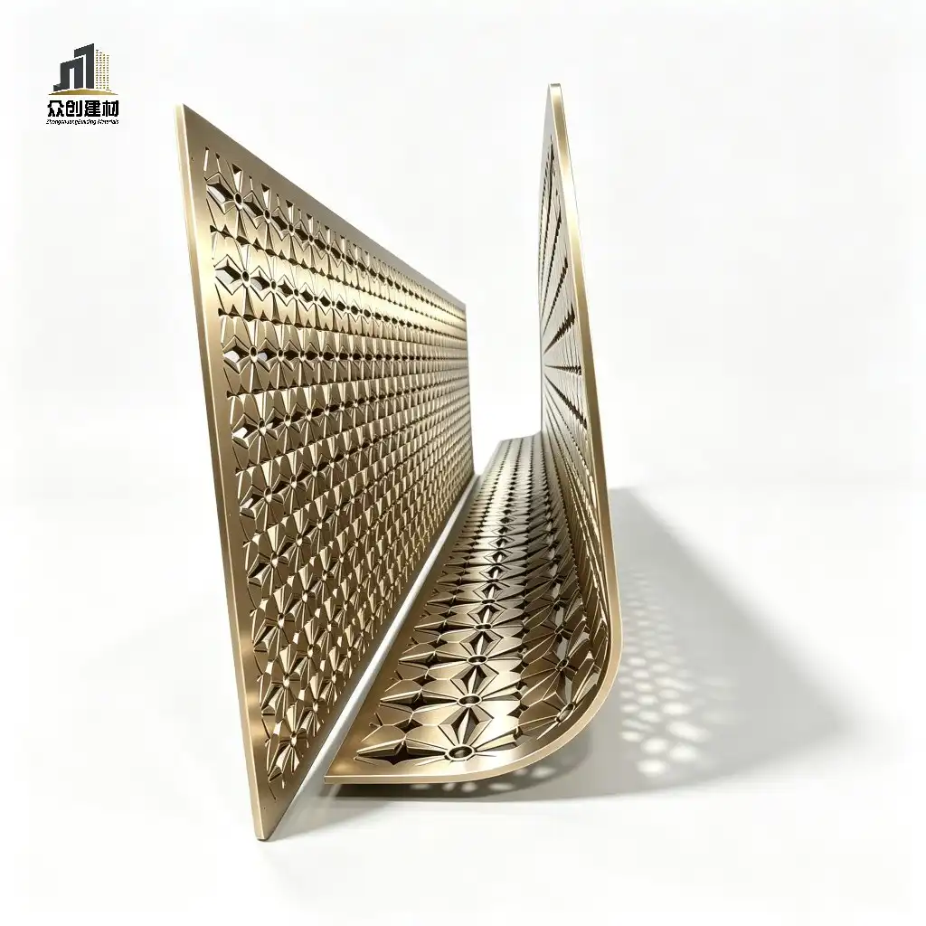 Custom 3D Textured Embossed Aluminum Panel | CNC Carved Relief Decorative Cladding